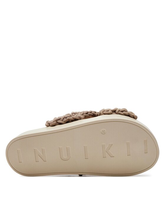 Inuikii Шльопанці Inuikii Woven 70104-105 Коричневий
