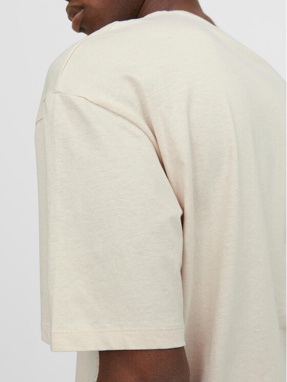 Jack & Jones Jack & Jones Póló Bradley 12249319 Bézs Regular Fit