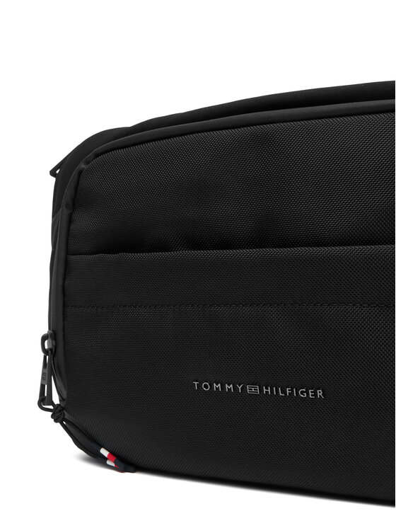 Tommy Hilfiger Nahrbtnik Tommy Hilfiger Th Travel Packable Backpack AM0AM14037 Črna