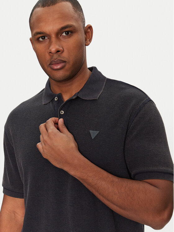 Guess Guess Поло M5GP05 KCSG1 Cиній Regular Fit