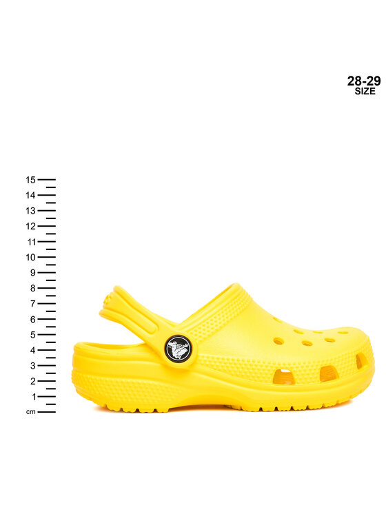 Crocs Šlepetės Crocs Classic Clog K 206991 Geltona