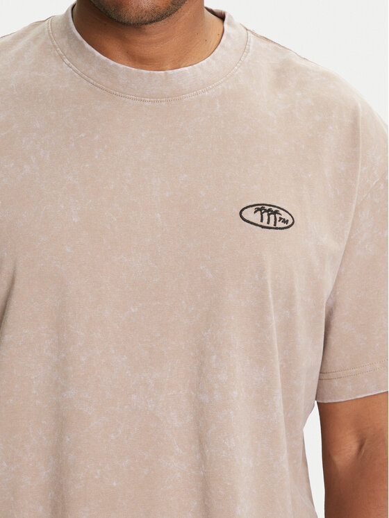 Jack & Jones Jack & Jones Футболка Retreat 12277886 Бежевий Oversize