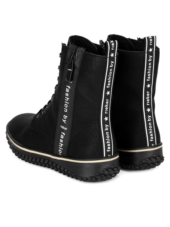 Rieker Botines planos Rieker Z4218-00 Negro