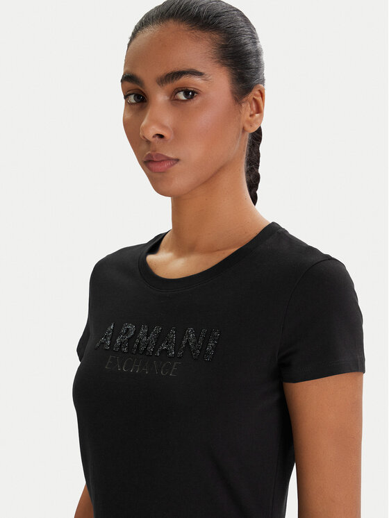 Armani Exchange Armani Exchange Camiseta XW002106 AF10356 UC001 Negro Slim Fit