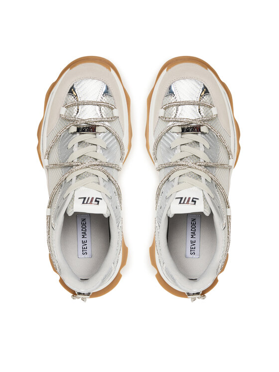 Steve Madden Снікерcи Steve Madden Z Nation SM11004807 Срібний