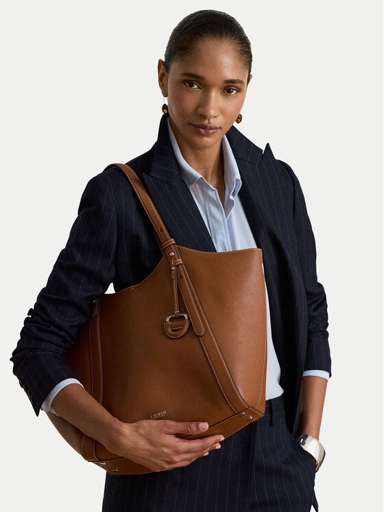 LAUREN RALPH LAUREN Táska LAUREN RALPH LAUREN 431P18709001 Világosbarna