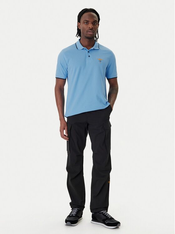 Aeronautica Militare Aeronautica Militare Polo 261PO1308UP00082 Azul Regular Fit