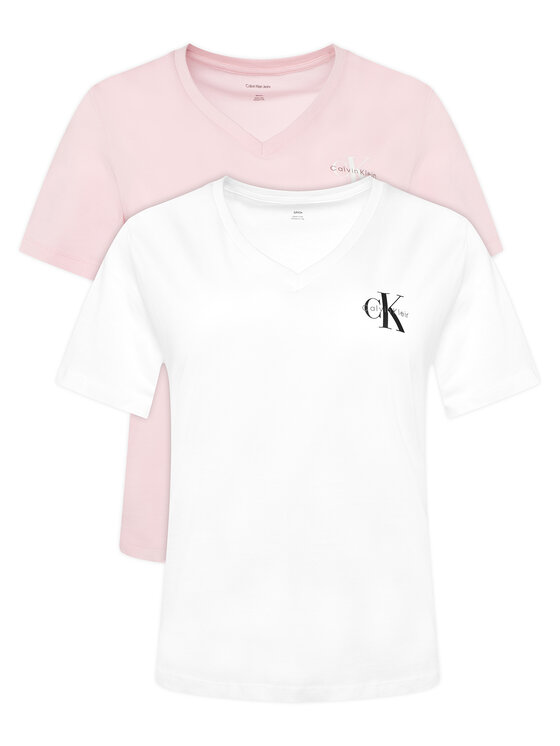 Calvin Klein Jeans Calvin Klein Jeans Marškinėlių komplektas LV047C906G Rožinė Regular Fit