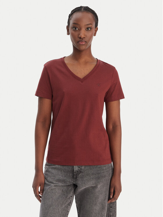 Calvin Klein Jeans Calvin Klein Jeans Camiseta LV047B205G Marrón Relaxed Fit