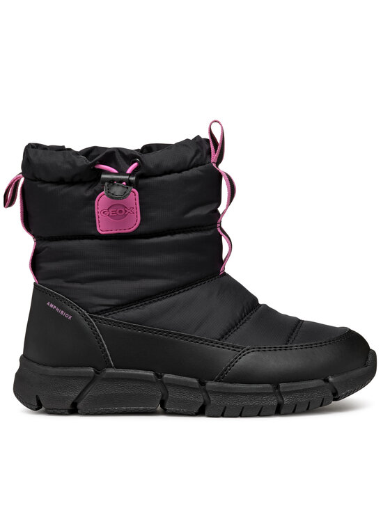 Geox Śniegowce Geox J Flexyper Girl B Ab J46APB 0FU54 C9B8L S Czarny
