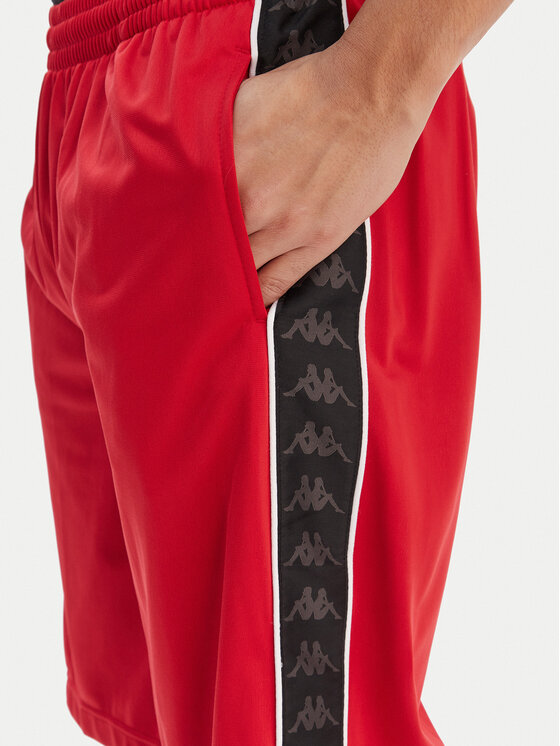 Kappa Kappa Αθλητικό σορτς Banda Treadwellz 304KQ20 Κόκκινο Regular Fit