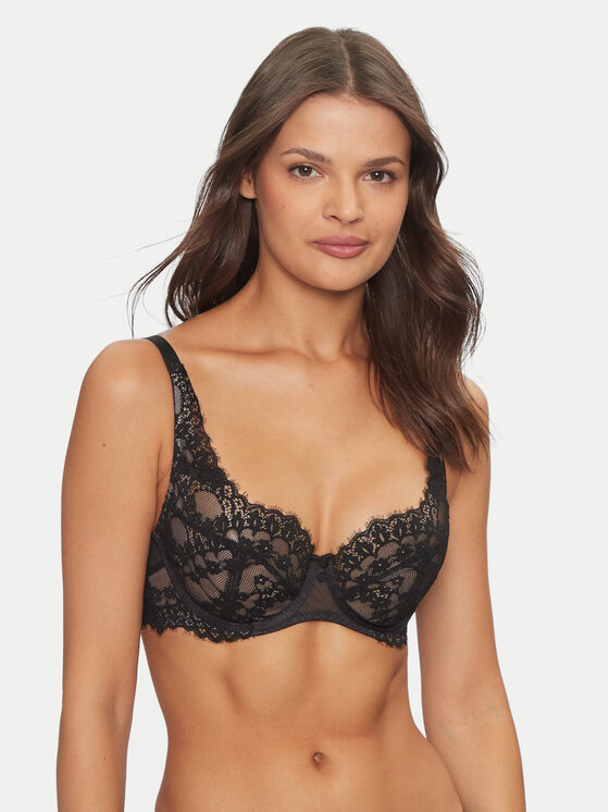 Hunkemöller Hunkemöller Reggiseno con ferretto Daisy 205440 Nero