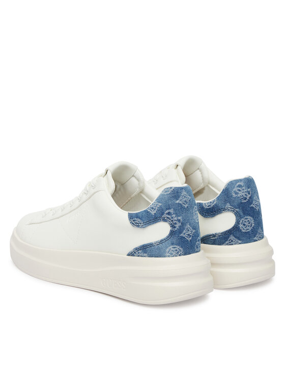 Guess Снікерcи Guess FLJE14 LEA12 Білий