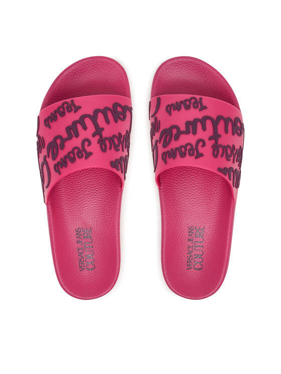Versace Jeans Couture Шльопанці Versace Jeans Couture 79VA3SQ1 Рожевий