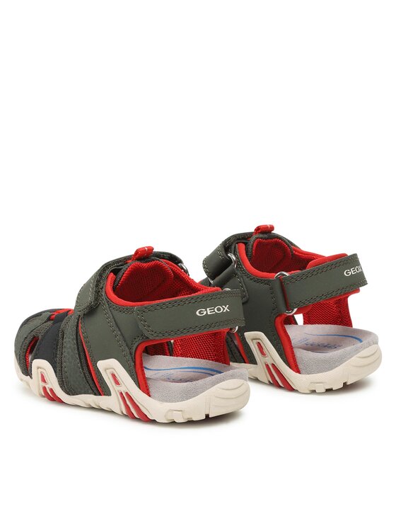 Geox Sandály Geox B Sandal Kraze B1524A0CE15C0754 S Khaki