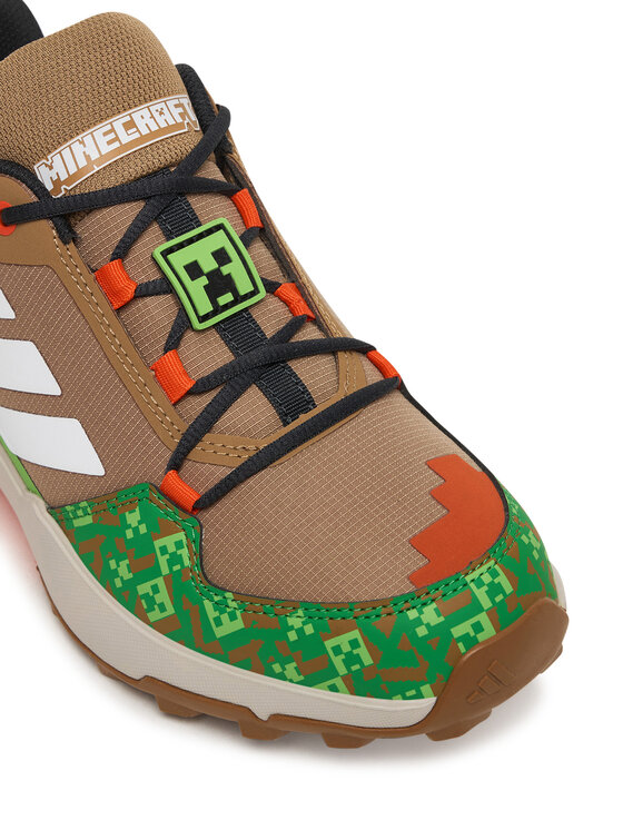 adidas Трекінгові черевики adidas Minecraft Terrex Ax4R Hiking JR1289 Коричневий