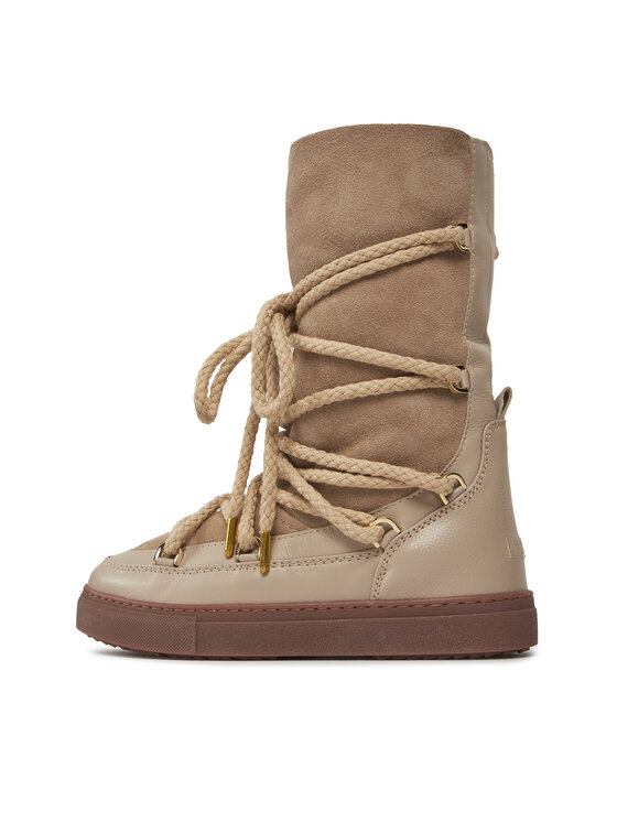 Inuikii Cizme de zăpadă Inuikii Classic High Laced 75107-096 Bej