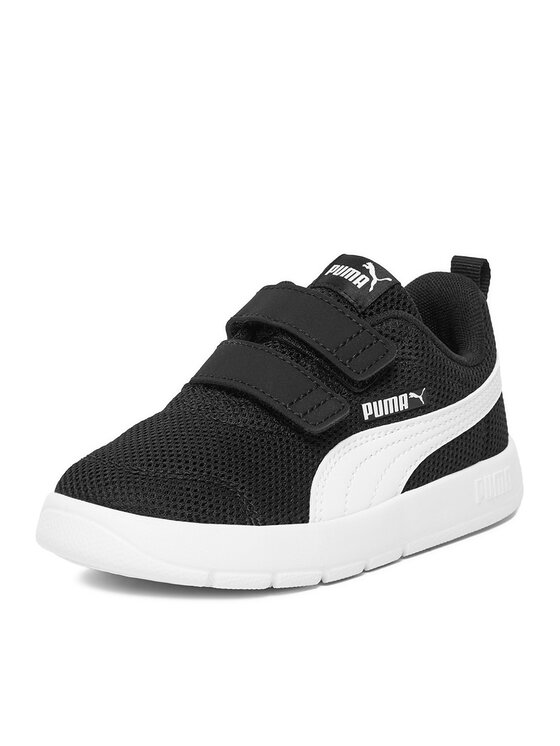 Puma Sneakersy Puma COURTFLEX V3 MESH INF 39808617 Czarny