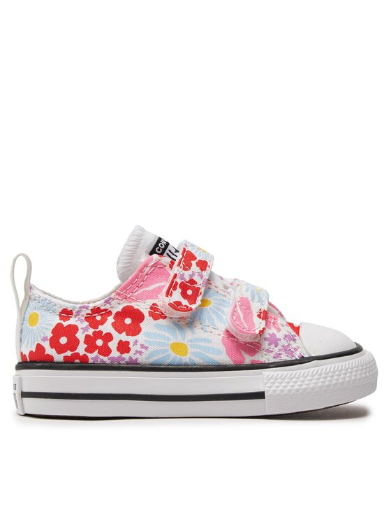 Converse Modne superge Converse Chuck Taylor All Star Easy On Floral Ox A06340C Bela