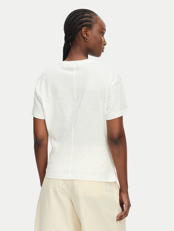 Tommy Hilfiger Tommy Hilfiger Camiseta WW0WW49256 Blanco Relaxed Fit