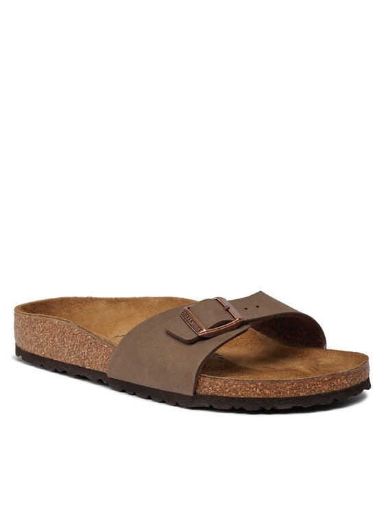 Birkenstock Klapki Birkenstock Madrid 0040093 Brązowy