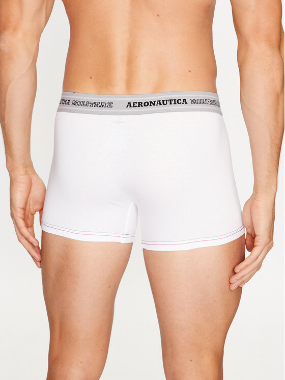 Aeronautica Militare Aeronautica Militare Set di boxer AM1UBX004 Bianco