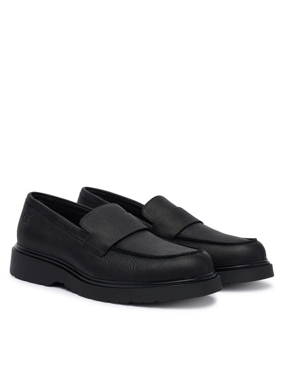 Calvin Klein Loafers Calvin Klein Combat Ess Loafer Tu Lth HM0HM02347 Negru