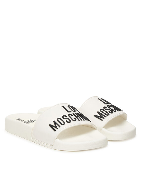 LOVE MOSCHINO Шльопанці LOVE MOSCHINO JA28052G0OI14100 Білий