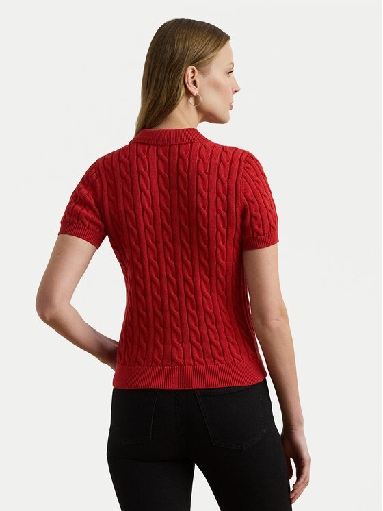 LAUREN RALPH LAUREN LAUREN RALPH LAUREN Поло 200932224012 Червоний Slim Fit