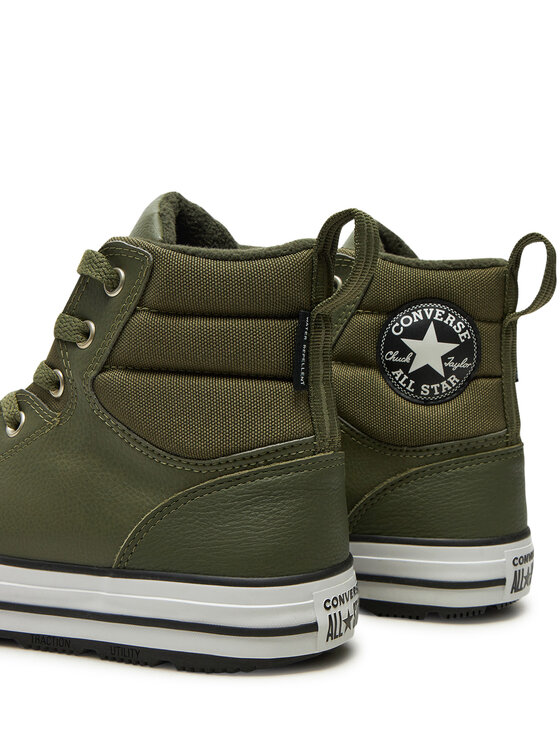 Converse Черевики Converse Chuck Taylor All Star Berkshire Boot Water-Repellent A08563C Зелений