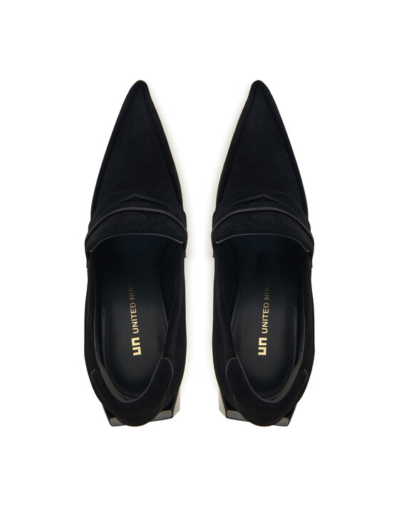 United Nude Polobotky United Nude Gem Loafer Hi 10955560195 Černá