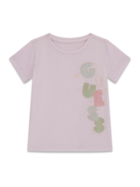 Guess Guess Camiseta K6GI05 K6YW4 Violeta Regular Fit