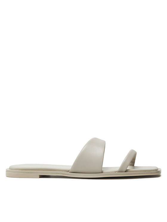 Calvin Klein Natikače Calvin Klein Flat Slide Lth HW0HW02071 Bež