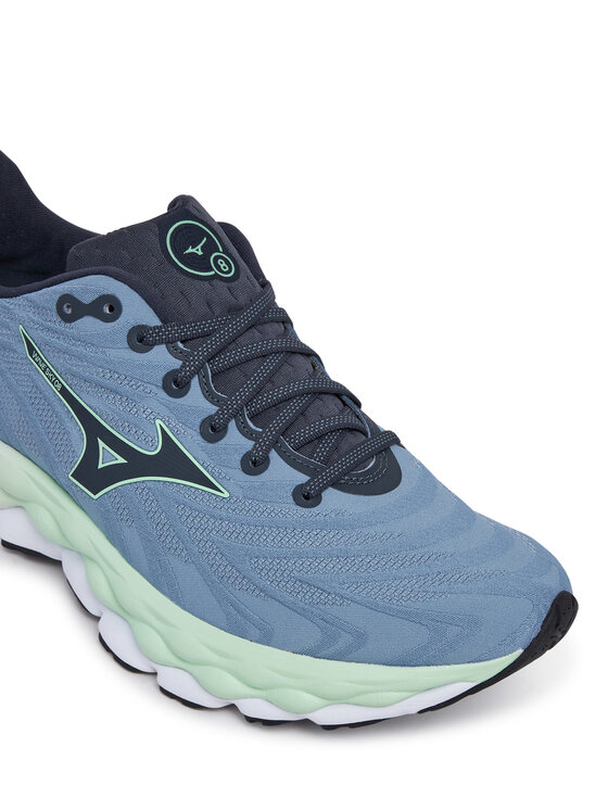 Mizuno Маратонки за бягане Mizuno Wave Sky 8 J1GC2402 Син