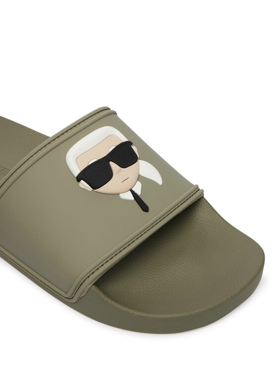 KARL LAGERFELD Шльопанці KARL LAGERFELD KL70005C Сірий