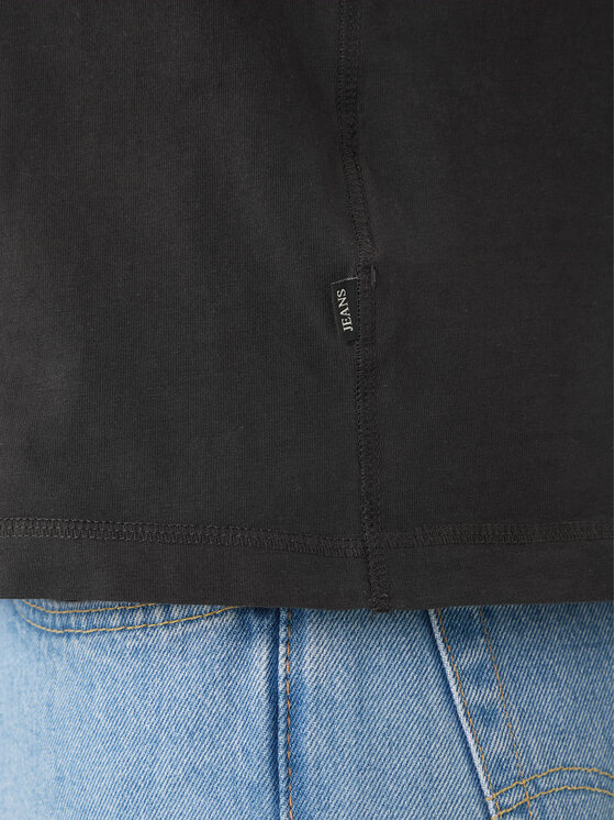 Guess Jeans Guess Jeans Футболка M6GIB6 K8FQ4 Чорний Regular Fit