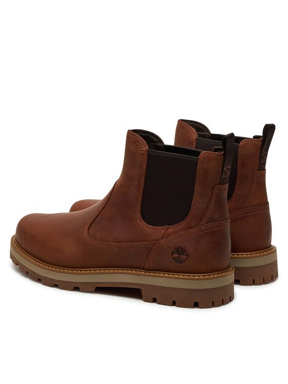 Timberland Jātnieku stila puszābaki Timberland Britton Road Mid Chelsea TB0A6A4WEM61 Brūns
