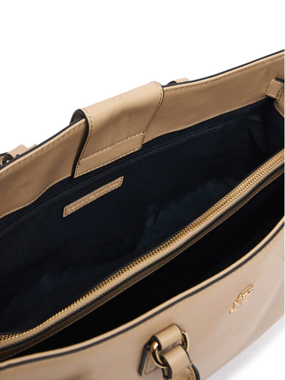 Tommy Hilfiger Τσάντα Tommy Hilfiger Th Joy Satchel AW0AW19067 Μπεζ