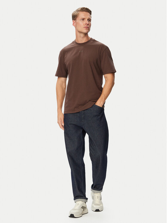 HUGO HUGO Camiseta Dapolino 50488330 Negro Relaxed Fit