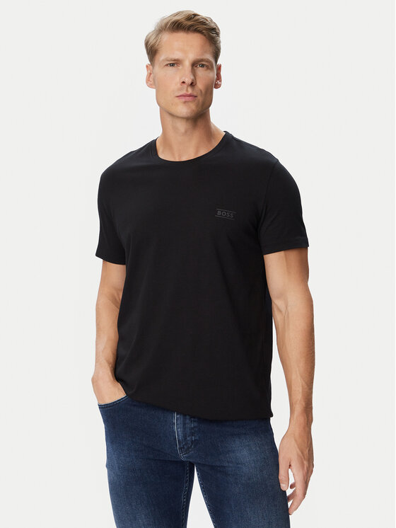 BOSS BOSS Camiseta 50565324 Negro Regular Fit