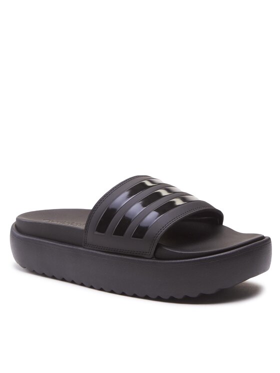 adidas Шльопанці adidas Adilette Platform Slides HQ6179 Чорний