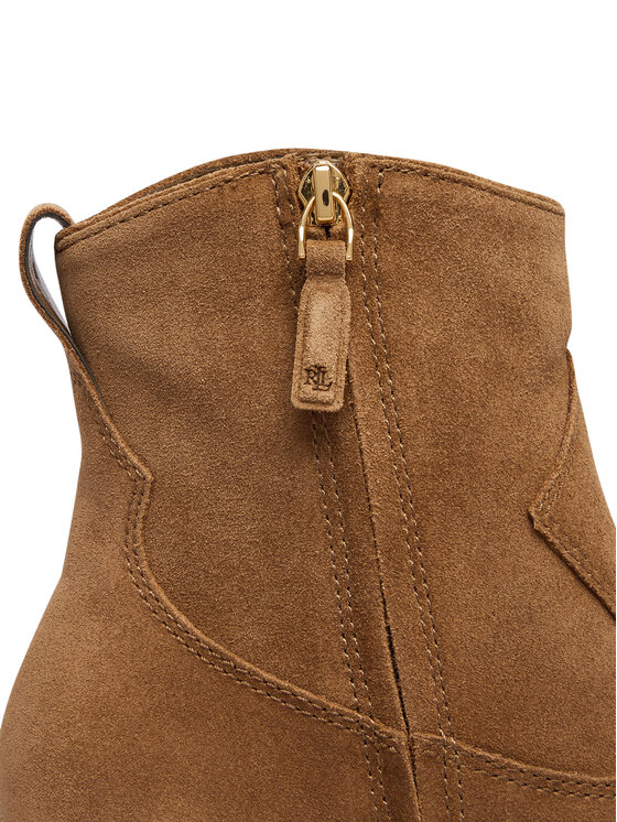 LAUREN RALPH LAUREN Členková obuv LAUREN RALPH LAUREN 802974389002 Hnedá