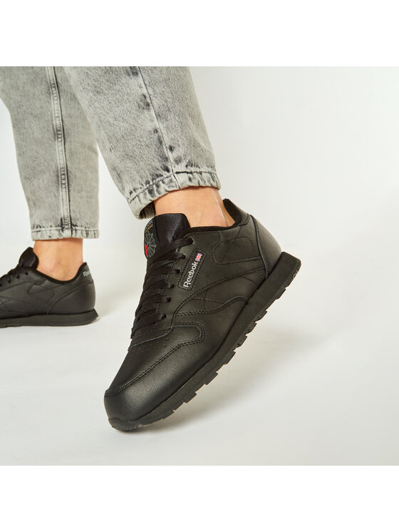 Reebok Snīkeri Reebok Classic Leather 50149 Melns