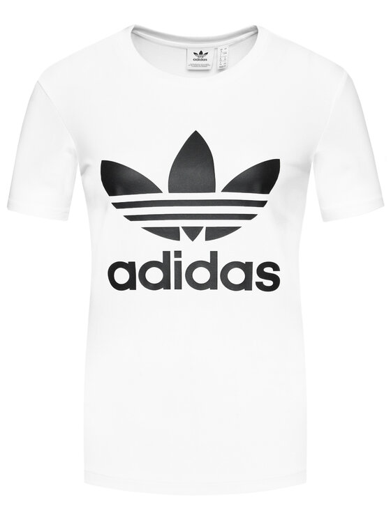 adidas adidas Футболка adicolor Classics Trefoil GN2899 Білий Regular Fit