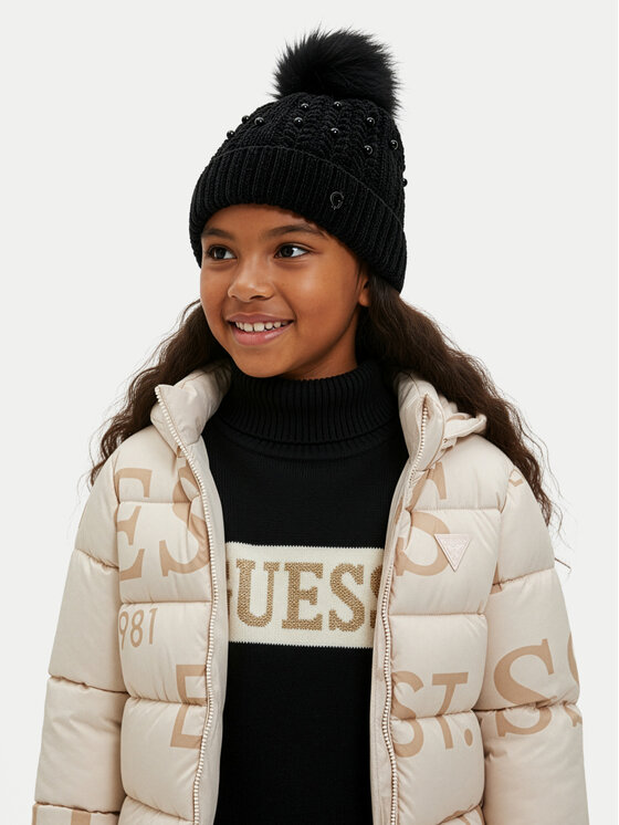 Guess Czapka Guess J3BZ05 Z39H0 Czarny