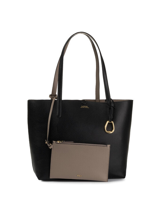 LAUREN RALPH LAUREN Táska Lauren Ralph Lauren Rvrsble Tote 431795329001 Fekete