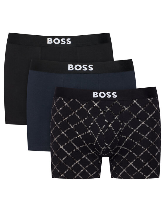 BOSS BOSS Conjunto de calzoncillos boxer 50549856 Negro