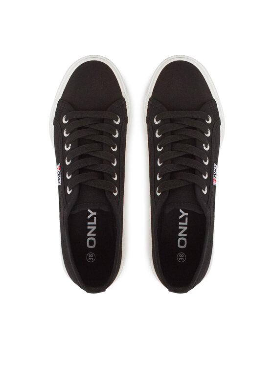 ONLY Shoes Гуменки ONLY Shoes Onlnicola 15318098 Черен
