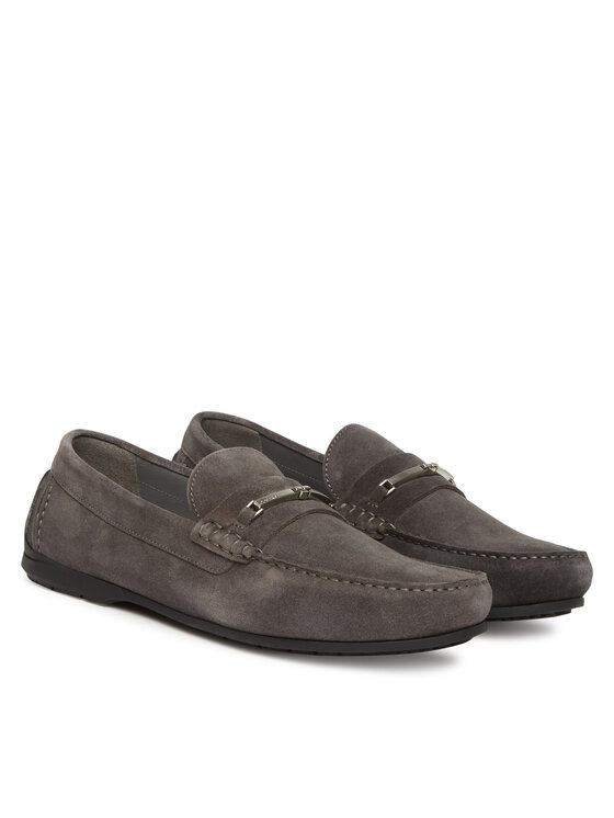 Calvin Klein Mocasini Calvin Klein Driver W/ Ny Bit Sue HM0HM01759 Gri