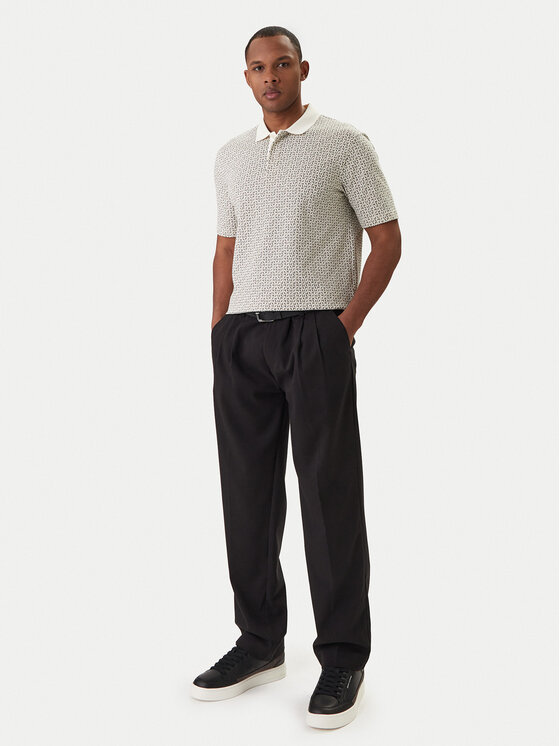 Armani Exchange Armani Exchange Polo XM000736 AF10819 F1165 Εκρού Regular Fit